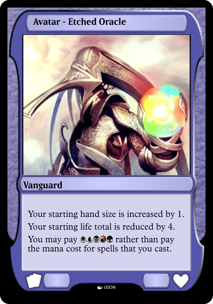 Etched Oracle Avatar · Magic Online Avatars