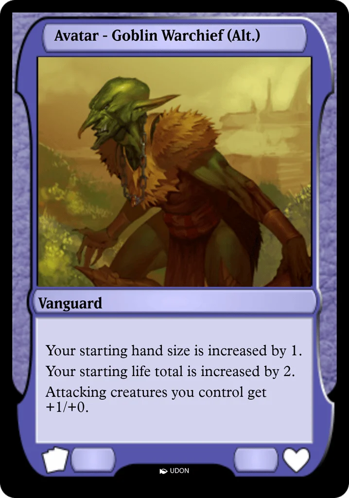 Goblin Warchief Avatar · Magic Online Avatars