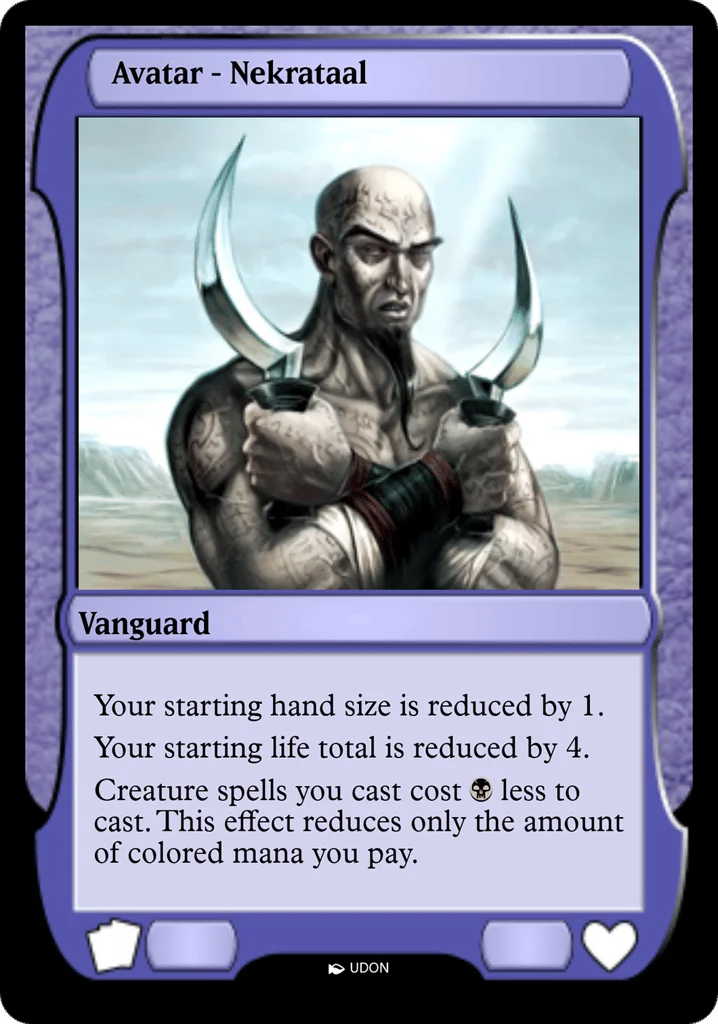 Nekrataal Avatar · Magic Online Avatars