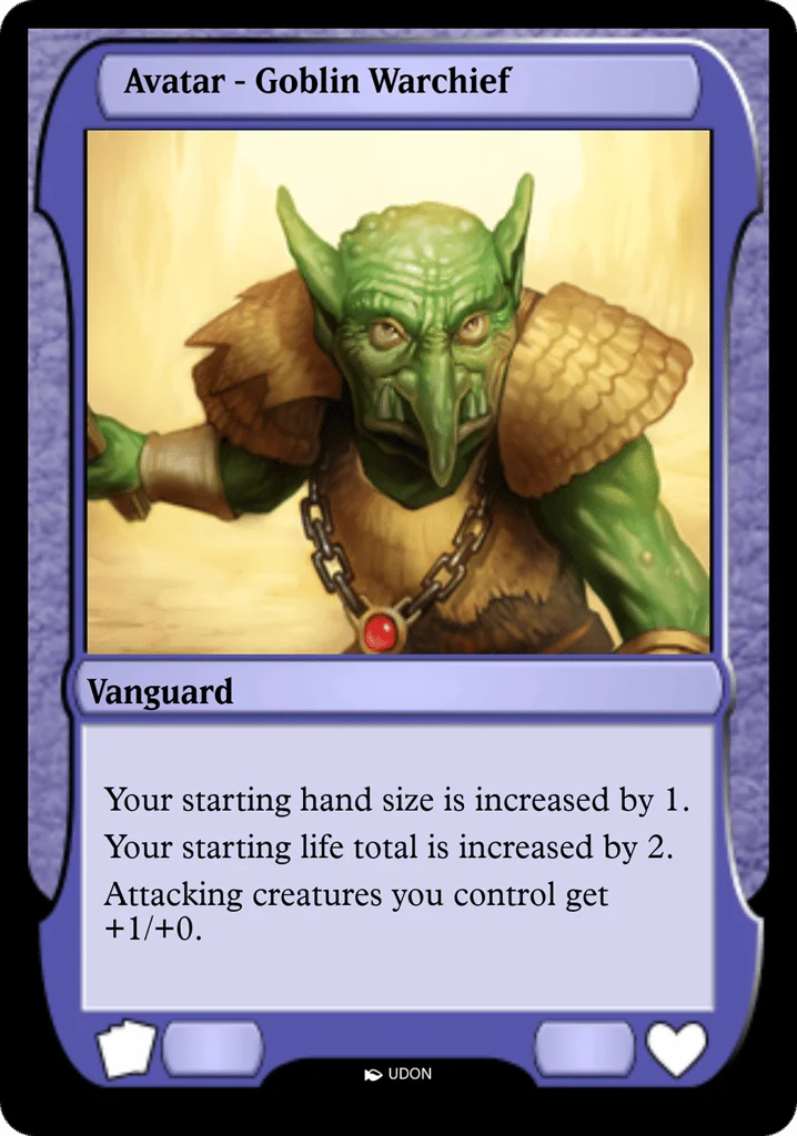 Goblin Warchief Avatar · Magic Online Avatars