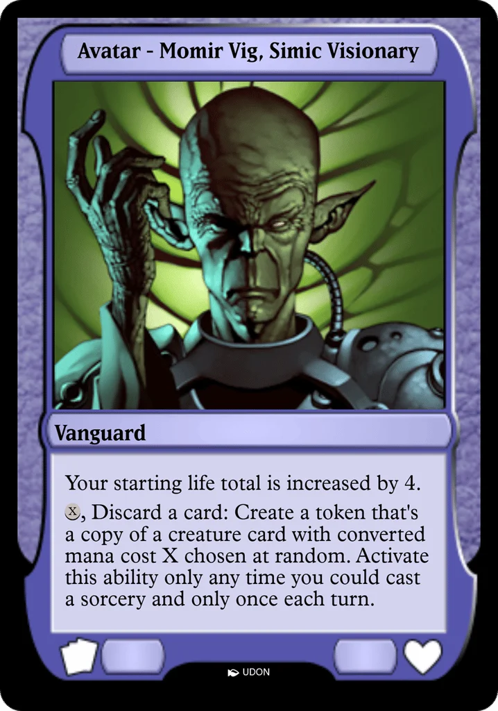 Momir Vig, Simic Visionary Avatar · Magic Online Avatars