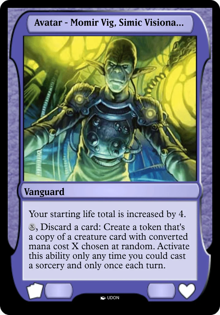 Momir Vig, Simic Visionary Avatar · Magic Online Avatars