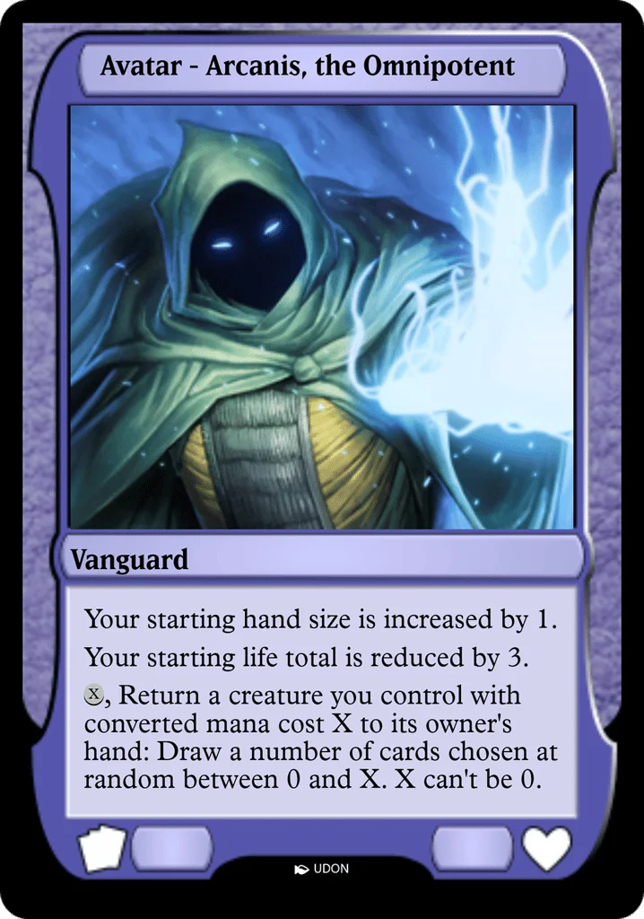 Arcanis, the Omnipotent Avatar · Magic Online Avatars