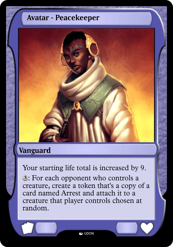 Peacekeeper Avatar · Magic Online Avatars