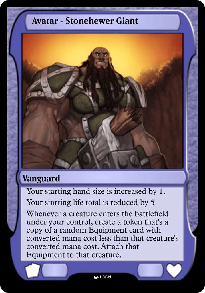 Stonehewer Giant Avatar · Magic Online Avatars
