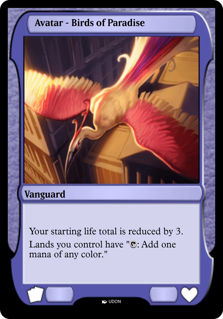 Birds of Paradise Avatar · Magic Online Avatars