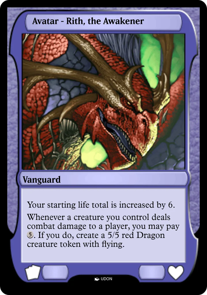 Rith, the Awakener Avatar · Magic Online Avatars