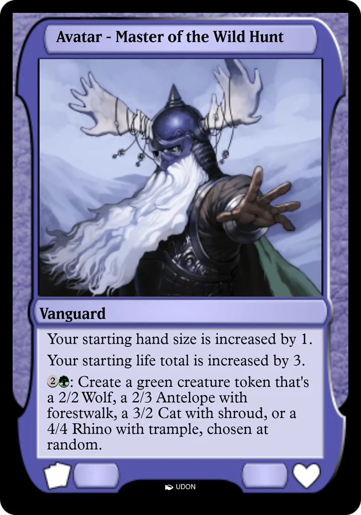 Master of the Wild Hunt Avatar · Magic Online Avatars