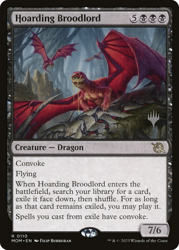 Hoarding Broodlord · March of the Machine Promos