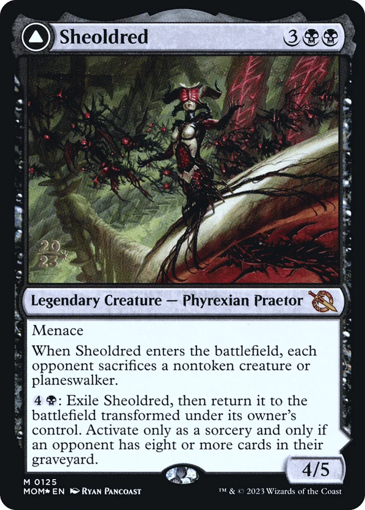 Sheoldred // The True Scriptures · March of the Machine Promos