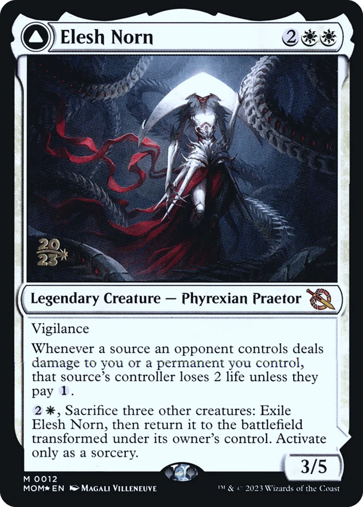 Elesh Norn // The Argent Etchings · March of the Machine Promos