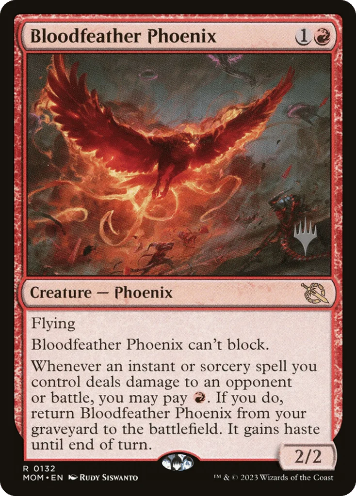 Bloodfeather Phoenix · March of the Machine Promos