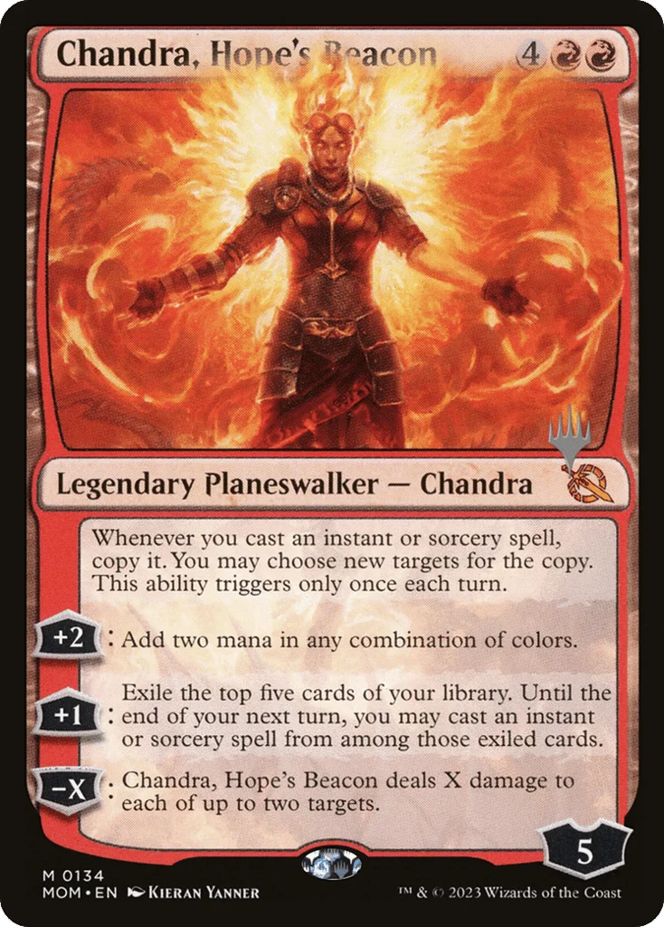 Chandra, Hope's Beacon · March of the Machine Promos
