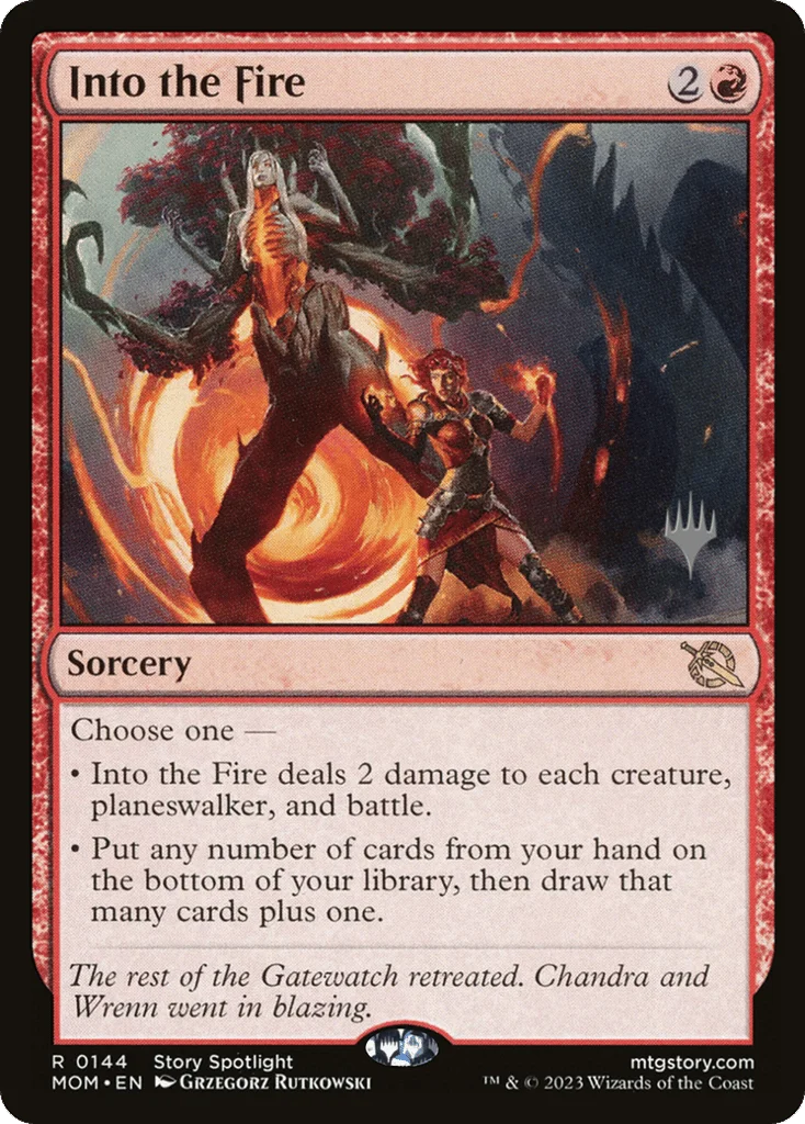 Into the Fire · March of the Machine Promos