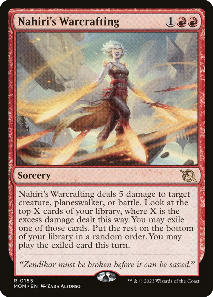 Nahiri's Warcrafting · March of the Machine Promos