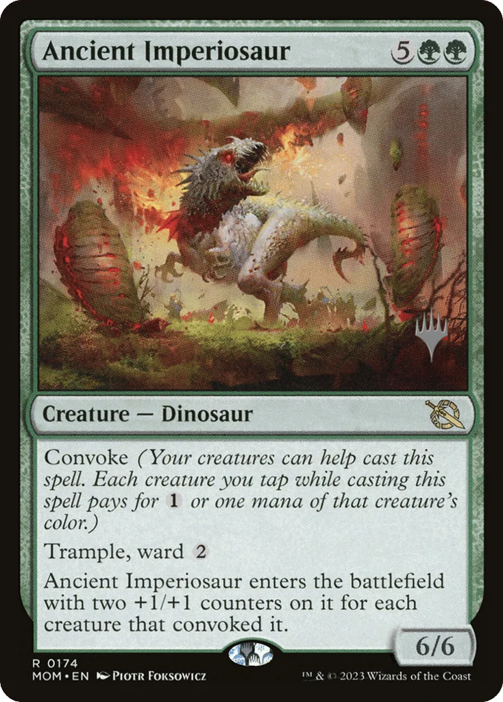 Ancient Imperiosaur · March of the Machine Promos