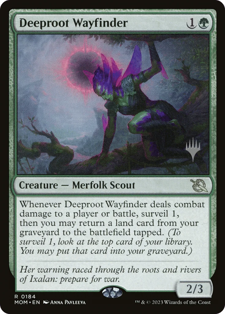 Deeproot Wayfinder · March of the Machine Promos