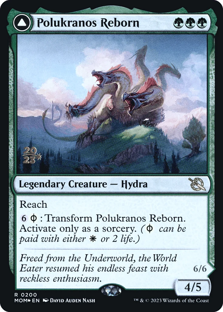 Polukranos Reborn // Polukranos, Engine of Ruin · March of the Machine Promos