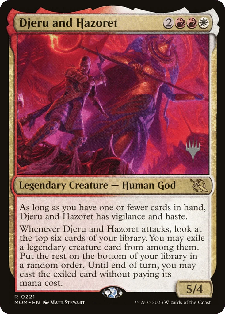 Djeru and Hazoret · March of the Machine Promos