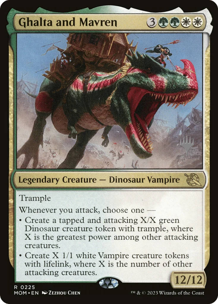 Ghalta and Mavren · March of the Machine Promos