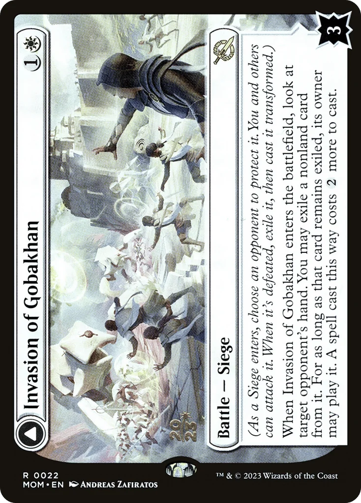 Invasion of Gobakhan // Lightshield Array · March of the Machine Promos