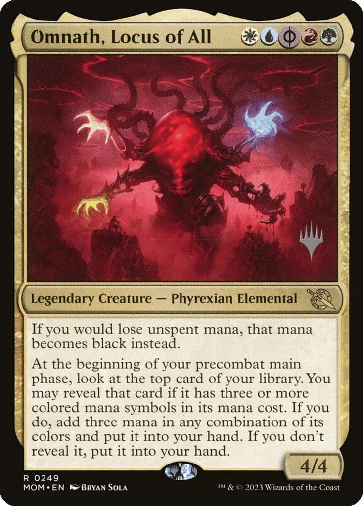 Omnath, Locus of All · March of the Machine Promos