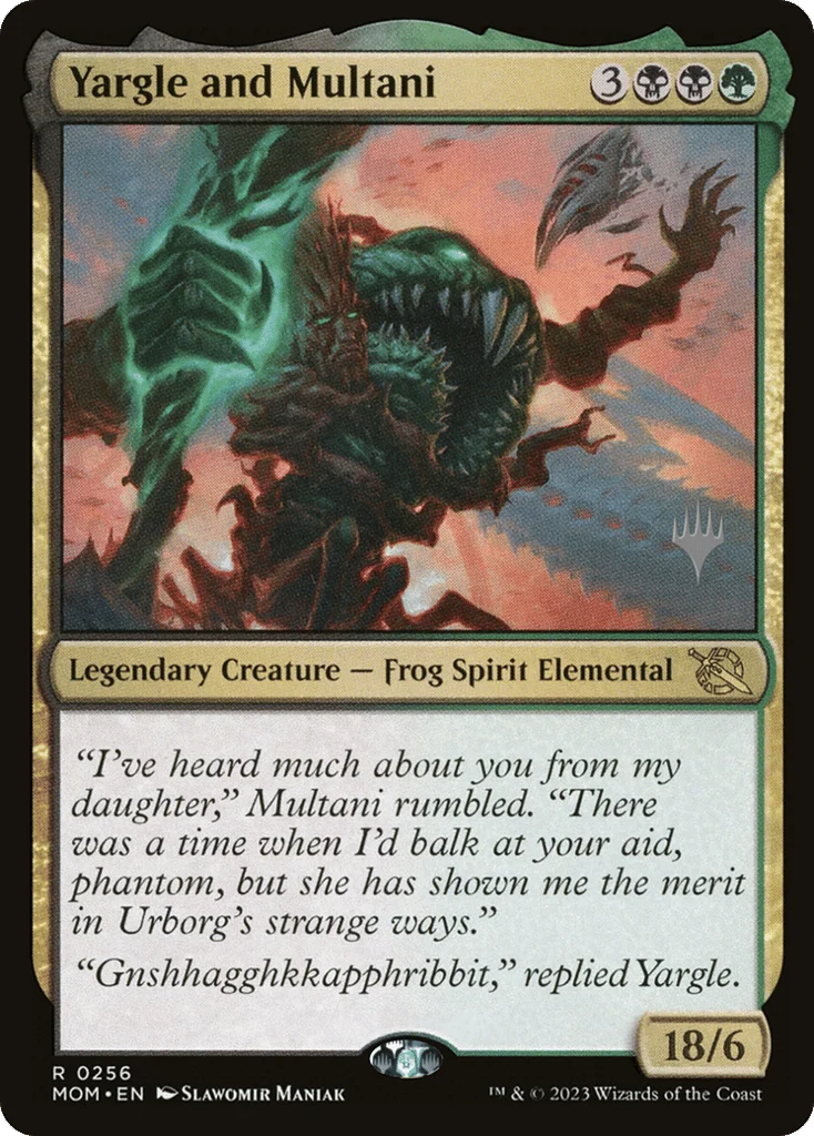 Yargle and Multani · March of the Machine Promos