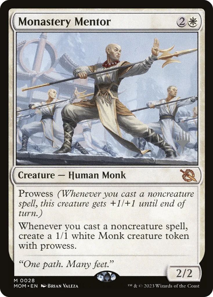 Monastery Mentor · March of the Machine Promos
