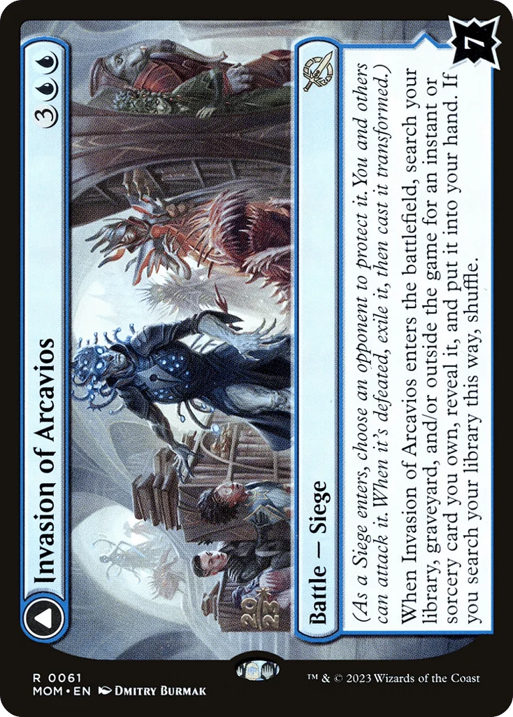 Invasion of Arcavios // Invocation of the Founders · March of the Machine Promos