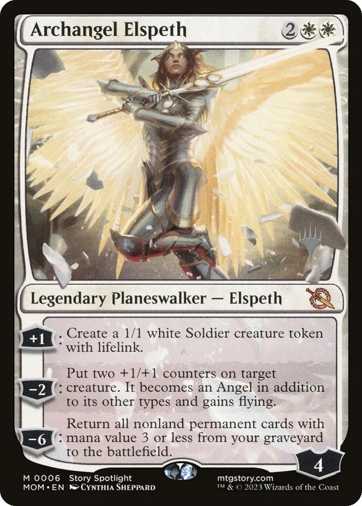 Archangel Elspeth · March of the Machine Promos