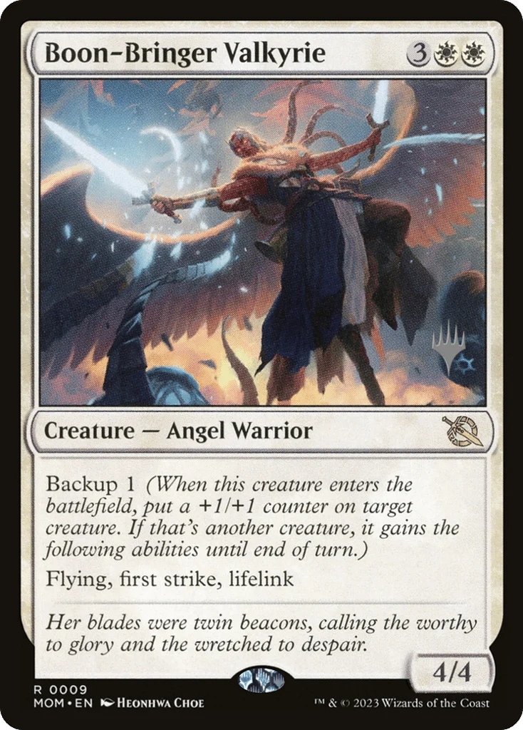 Boon-Bringer Valkyrie · March of the Machine Promos