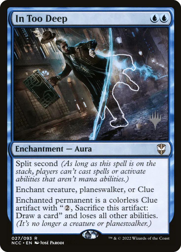 In Too Deep · New Capenna Commander Promos