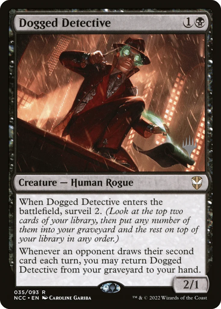 Dogged Detective · New Capenna Commander Promos