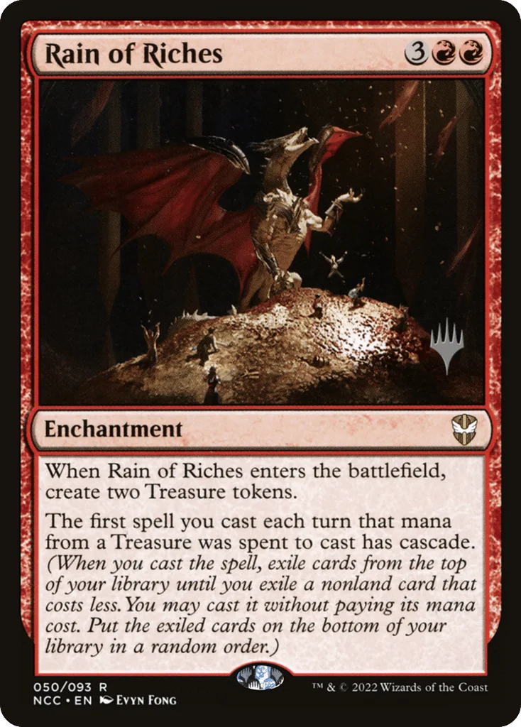 Rain of Riches · New Capenna Commander Promos