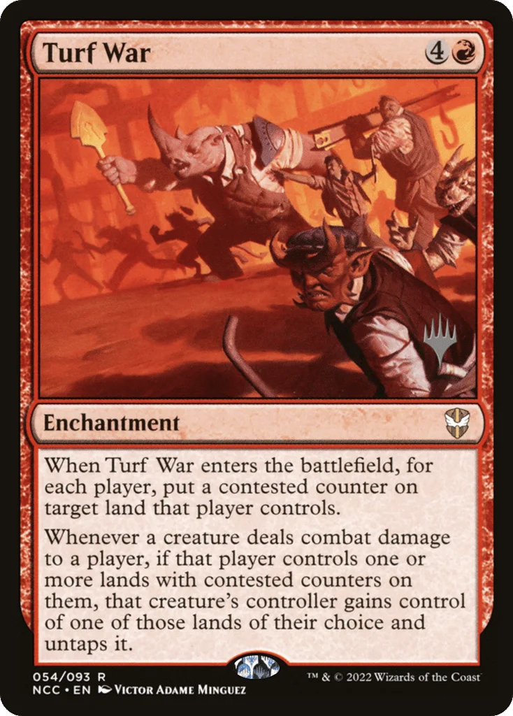 Turf War · New Capenna Commander Promos