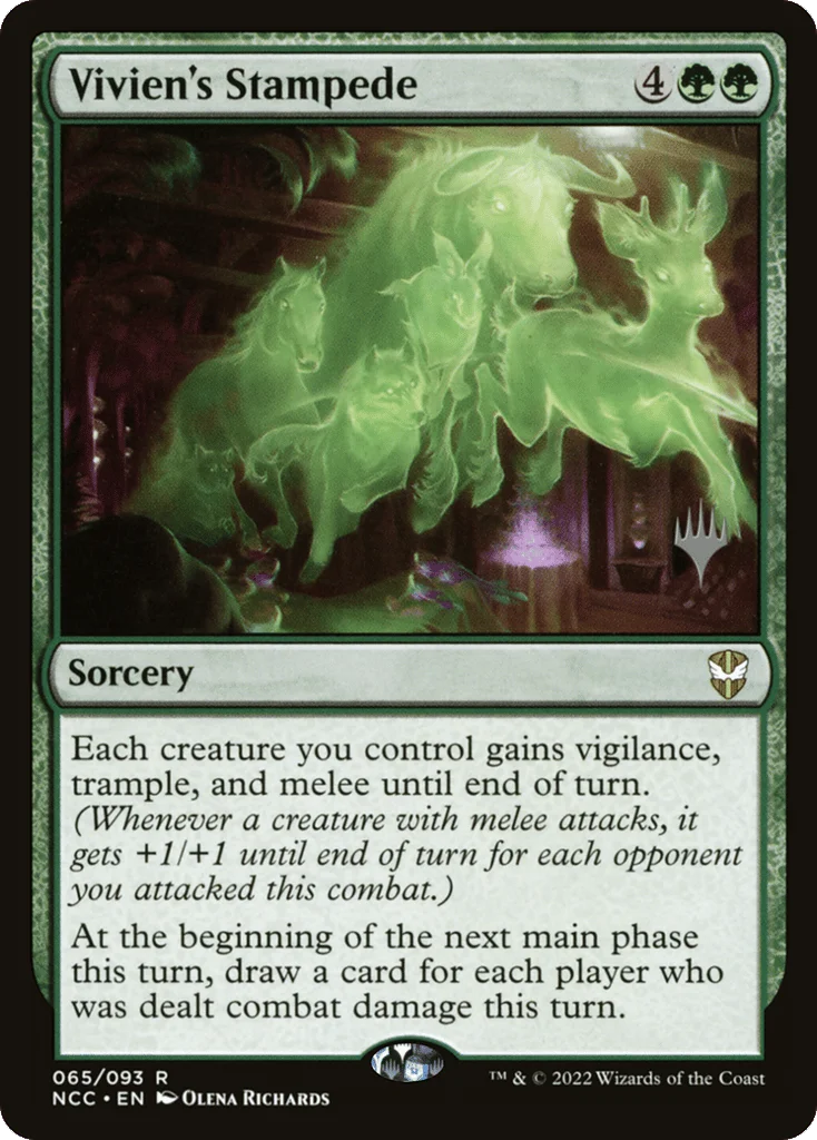 Vivien's Stampede · New Capenna Commander Promos