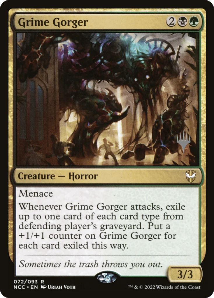 Grime Gorger · New Capenna Commander Promos