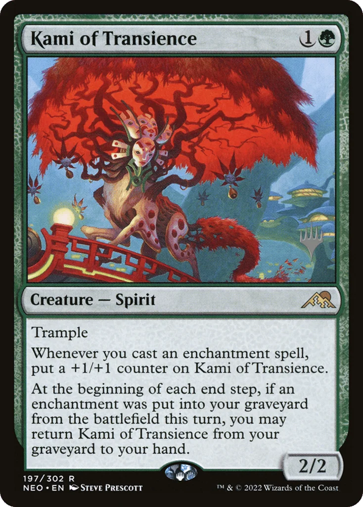 Kami of Transience · Kamigawa: Neon Dynasty Promos