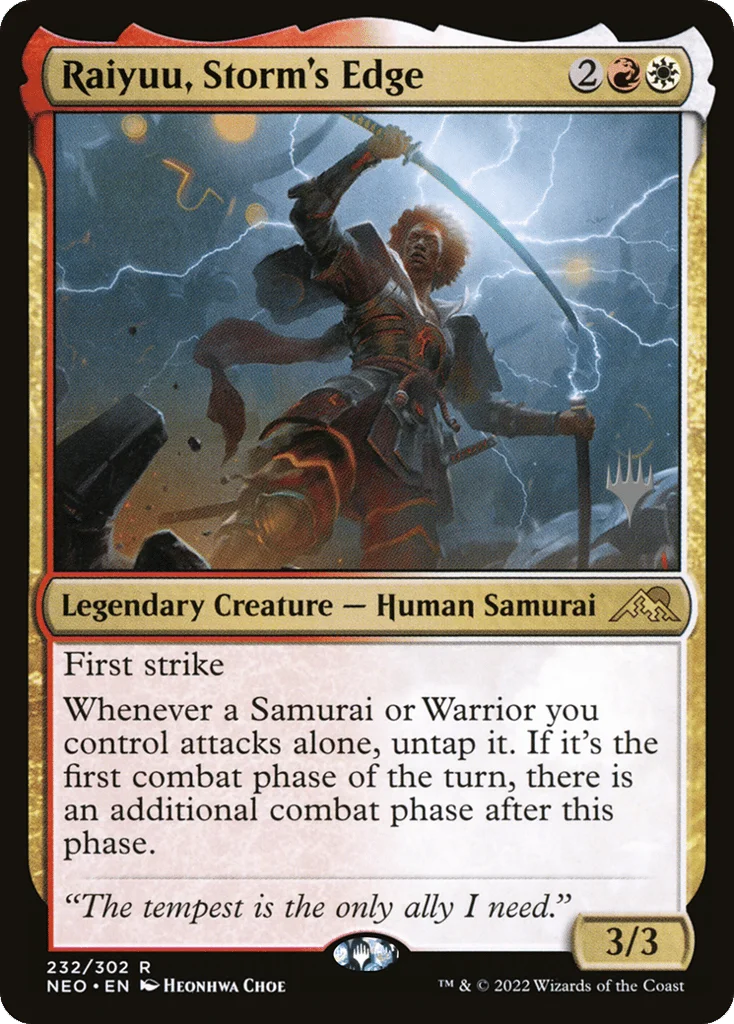 Raiyuu, Storm's Edge · Kamigawa: Neon Dynasty Promos