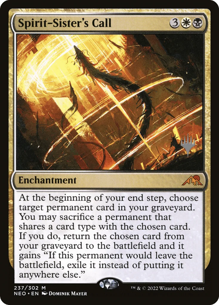 Spirit-Sister's Call · Kamigawa: Neon Dynasty Promos