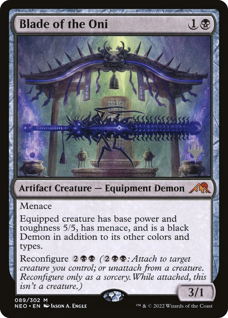 Blade of the Oni · Kamigawa: Neon Dynasty Promos