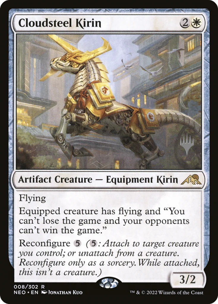 Cloudsteel Kirin · Kamigawa: Neon Dynasty Promos