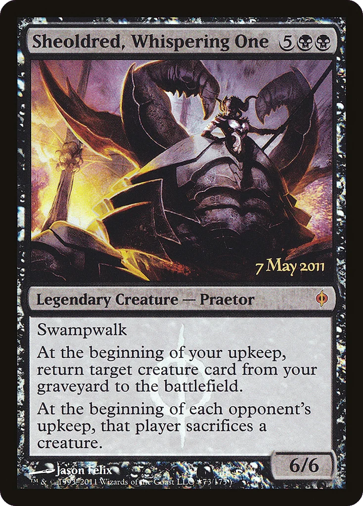 Sheoldred, Whispering One · New Phyrexia Promos