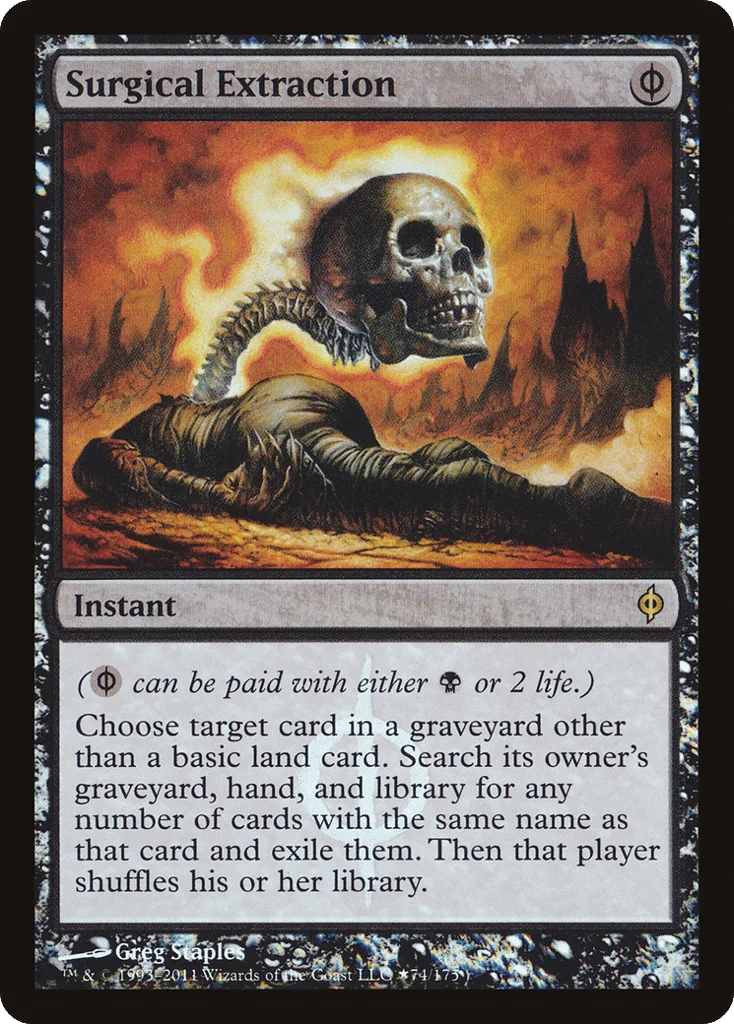 Surgical Extraction · New Phyrexia Promos