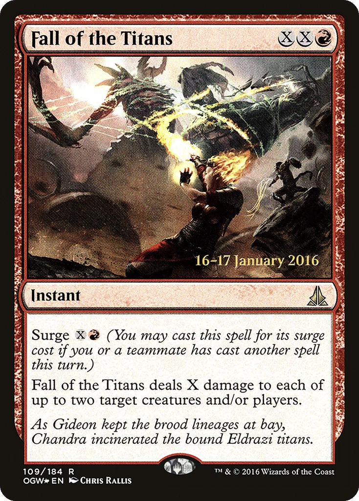 Fall of the Titans · Oath of the Gatewatch Promos