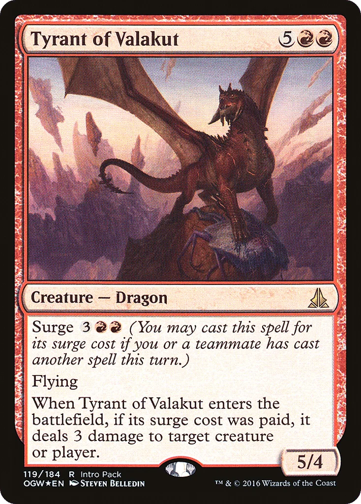Tyrant of Valakut · Oath of the Gatewatch Promos