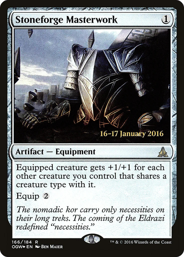 Stoneforge Masterwork · Oath of the Gatewatch Promos