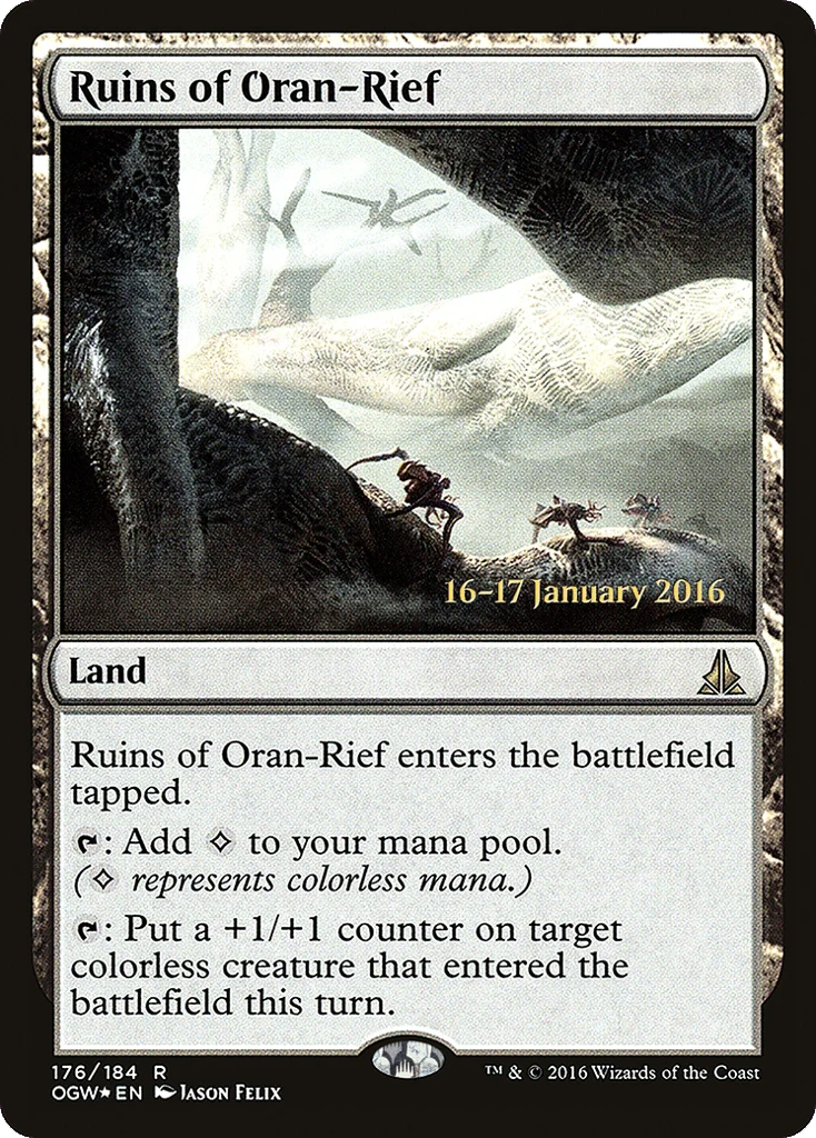 Ruins of Oran-Rief · Oath of the Gatewatch Promos
