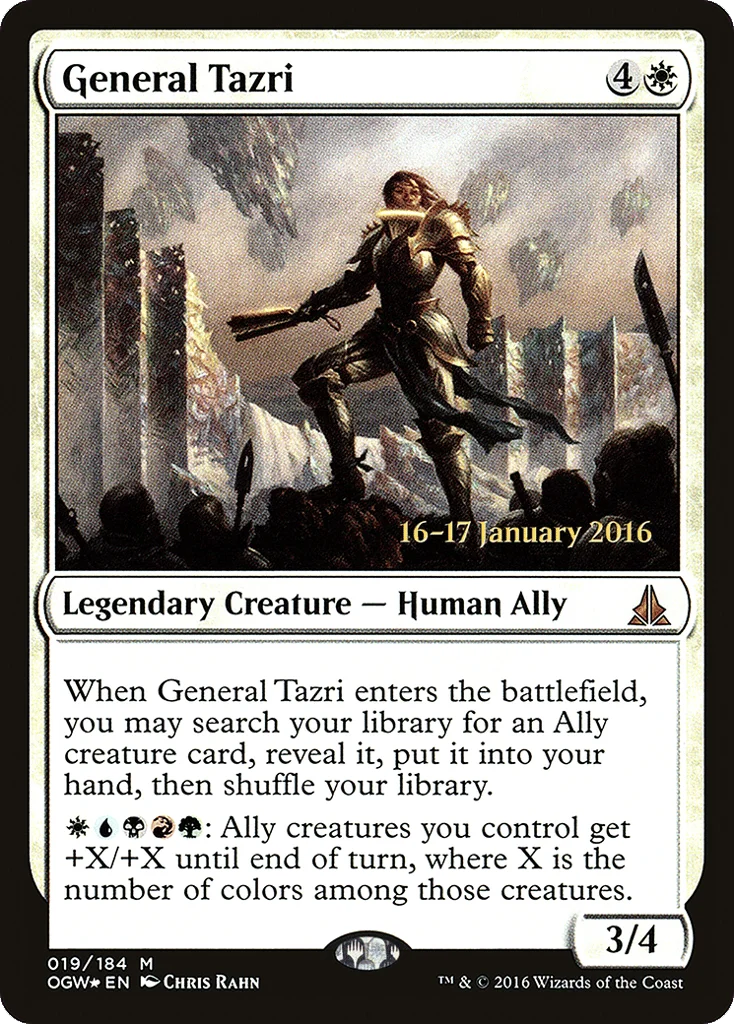 General Tazri · Oath of the Gatewatch Promos