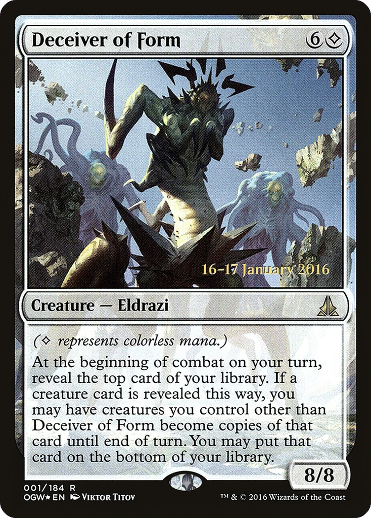 Deceiver of Form · Oath of the Gatewatch Promos